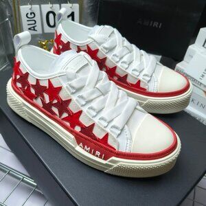 Women new red casual shoes